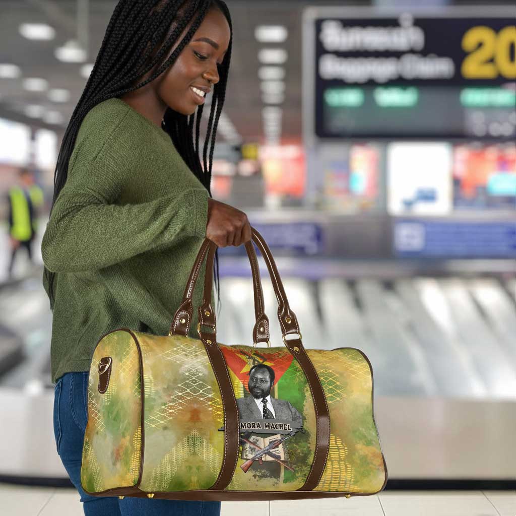 Samora Machel Travel Bag Mozambique Flag Unity and Victory Quote Liberation Struggle - African Freedom Tribute - Wonder Print Shop