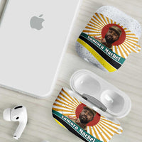Samora Machel AirPods Case Radiant Sunburst Bold Anti-Colonial Quote Mozambique Liberation - African Revolutionary Art - Wonder Print Shop