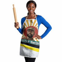 Samora Machel Apron Radiant Sunburst Bold Anti-Colonial Quote Mozambique Liberation - African Revolutionary Art - Wonder Print Shop
