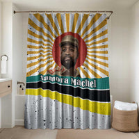 Samora Machel Bathroom Set Radiant Sunburst Bold Anti-Colonial Quote Mozambique Liberation - African Revolutionary Art - Wonder Print Shop