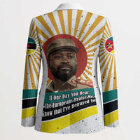 Samora Machel Blazer Radiant Sunburst Bold Anti-Colonial Quote Mozambique Liberation - African Revolutionary Art - Wonder Print Shop