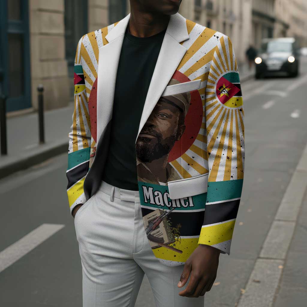 Samora Machel Blazer Radiant Sunburst Bold Anti-Colonial Quote Mozambique Liberation - African Revolutionary Art - Wonder Print Shop