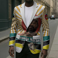 Samora Machel Blazer Radiant Sunburst Bold Anti-Colonial Quote Mozambique Liberation - African Revolutionary Art - Wonder Print Shop