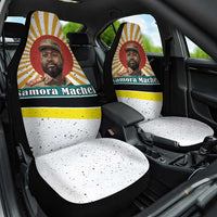 Samora Machel Car Seat Cover Radiant Sunburst Bold Anti-Colonial Quote Mozambique Liberation - African Revolutionary Art - Wonder Print Shop