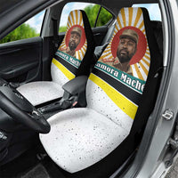 Samora Machel Car Seat Cover Radiant Sunburst Bold Anti-Colonial Quote Mozambique Liberation - African Revolutionary Art - Wonder Print Shop