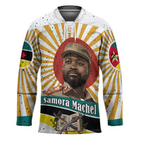 Samora Machel Hockey Jersey Radiant Sunburst Bold Anti-Colonial Quote Mozambique Liberation - African Revolutionary Art - Wonder Print Shop