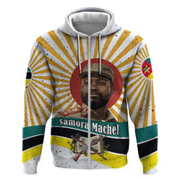 Samora Machel Hoodie Radiant Sunburst Bold Anti-Colonial Quote Mozambique Liberation - African Revolutionary Art - Wonder Print Shop