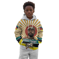 Samora Machel Kid Hoodie Radiant Sunburst Bold Anti-Colonial Quote Mozambique Liberation - African Revolutionary Art - Wonder Print Shop