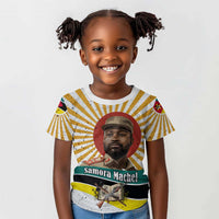 Samora Machel Kid T shirt Radiant Sunburst Bold Anti-Colonial Quote Mozambique Liberation - African Revolutionary Art - Wonder Print Shop