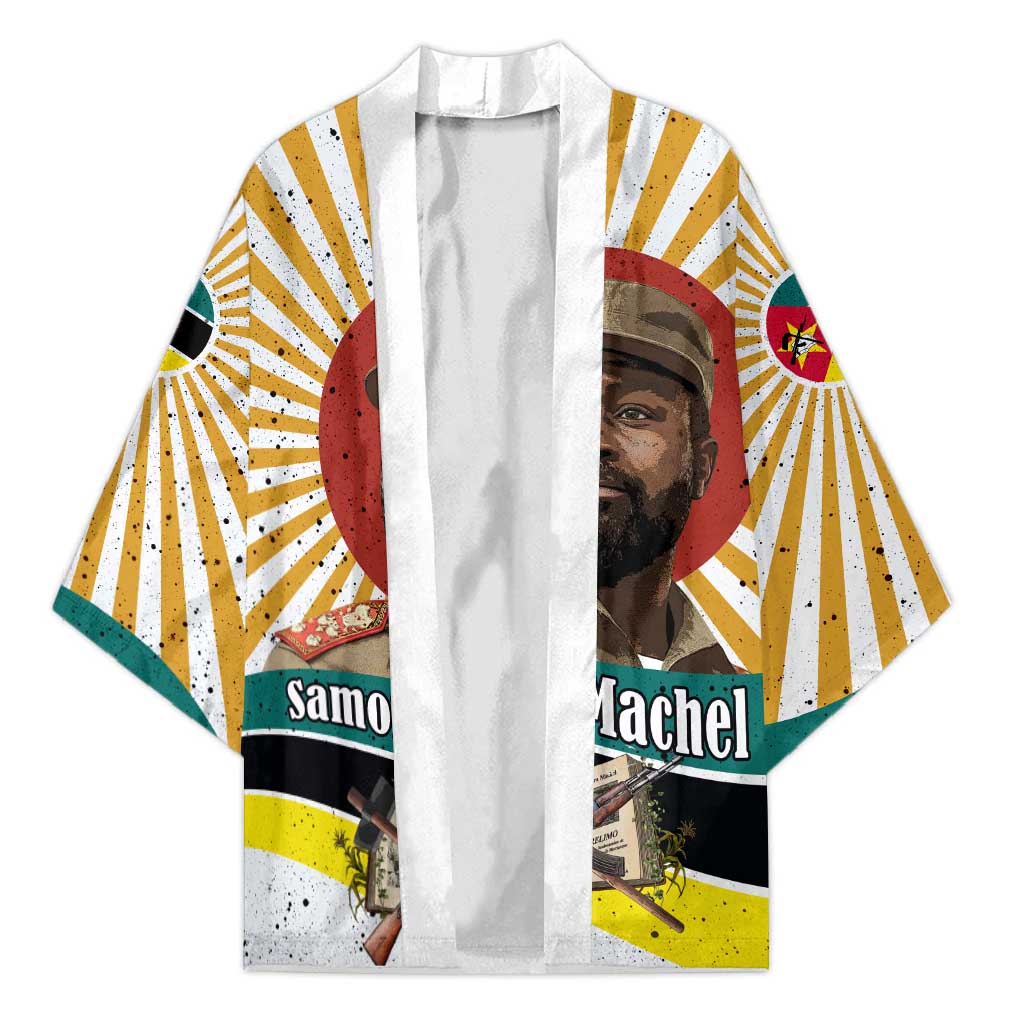 Samora Machel Kimono Radiant Sunburst Bold Anti-Colonial Quote Mozambique Liberation - African Revolutionary Art - Wonder Print Shop