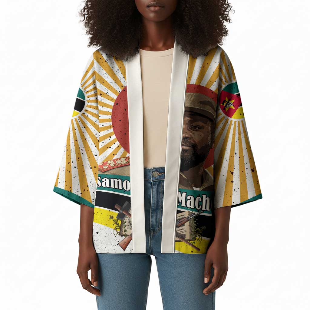 Samora Machel Kimono Radiant Sunburst Bold Anti-Colonial Quote Mozambique Liberation - African Revolutionary Art - Wonder Print Shop