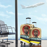 Samora Machel Luggage Cover Radiant Sunburst Bold Anti-Colonial Quote Mozambique Liberation - African Revolutionary Art - Wonder Print Shop
