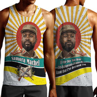 Samora Machel Men Tank Top Radiant Sunburst Bold Anti-Colonial Quote Mozambique Liberation - African Revolutionary Art - Wonder Print Shop
