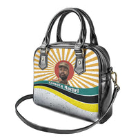 Samora Machel Shoulder Handbag Radiant Sunburst Bold Anti-Colonial Quote Mozambique Liberation - African Revolutionary Art - Wonder Print Shop