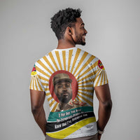 Samora Machel T shirt Radiant Sunburst Bold Anti-Colonial Quote Mozambique Liberation - African Revolutionary Art - Wonder Print Shop