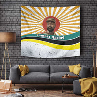 Samora Machel Tapestry Radiant Sunburst Bold Anti-Colonial Quote Mozambique Liberation - African Revolutionary Art - Wonder Print Shop