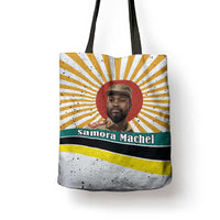 Samora Machel Tote Bag Radiant Sunburst Bold Anti-Colonial Quote Mozambique Liberation - African Revolutionary Art - Wonder Print Shop