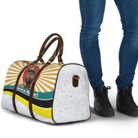 Samora Machel Travel Bag Radiant Sunburst Bold Anti-Colonial Quote Mozambique Liberation - African Revolutionary Art - Wonder Print Shop