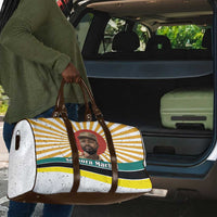 Samora Machel Travel Bag Radiant Sunburst Bold Anti-Colonial Quote Mozambique Liberation - African Revolutionary Art - Wonder Print Shop