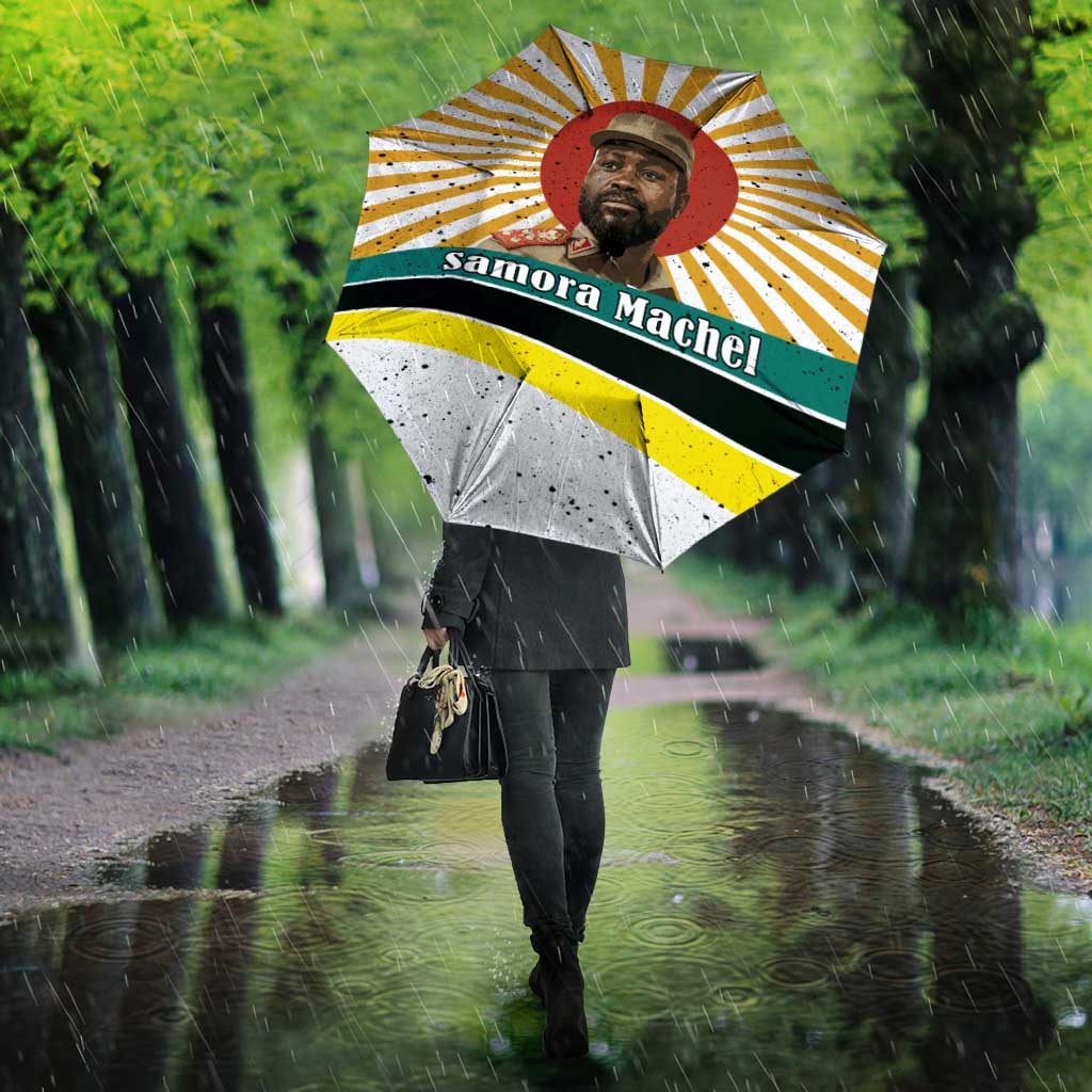 Samora Machel Umbrella Radiant Sunburst Bold Anti-Colonial Quote Mozambique Liberation - African Revolutionary Art - Wonder Print Shop