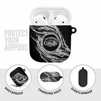 I'm Coming to the Cottage AirPods Case with Hand-Drawn Floral Pattern