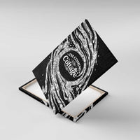 I'm Coming to the Cottage Canvas Wall Art with Hand-Drawn Floral Pattern