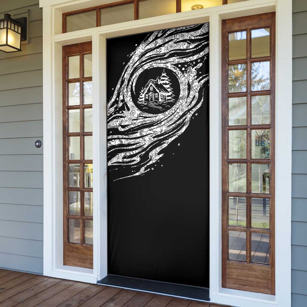 I'm Coming to the Cottage Door Cover with Hand-Drawn Floral Pattern