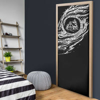 I'm Coming to the Cottage Door Cover with Hand-Drawn Floral Pattern