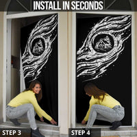 I'm Coming to the Cottage Door Cover with Hand-Drawn Floral Pattern