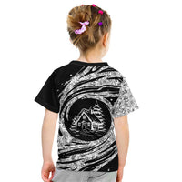 I'm Coming to the Cottage Kid T Shirt with Hand-Drawn Floral Pattern