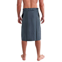 Stupid Canadian Wolf Bird Lavalava with Retro Sunset Stripe Pattern