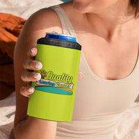 Quality Learning Center 4 in 1 Can Cooler Tumbler with School Supply Doodle Pattern