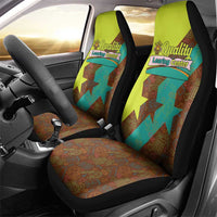 Quality Learning Center Car Seat Cover with School Supply Doodle Pattern