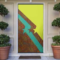 Quality Learning Center Door Cover with School Supply Doodle Pattern