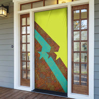 Quality Learning Center Door Cover with School Supply Doodle Pattern
