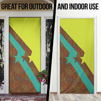 Quality Learning Center Door Cover with School Supply Doodle Pattern