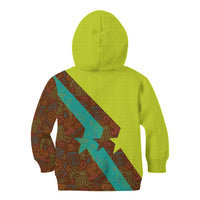 Quality Learning Center Kid Hoodie with School Supply Doodle Pattern
