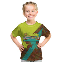 Quality Learning Center Kid T Shirt with School Supply Doodle Pattern