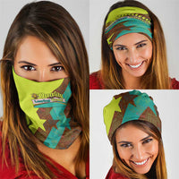 Quality Learning Center Neck Gaiter with School Supply Doodle Pattern