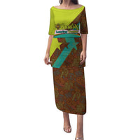 Quality Learning Center Puletasi with School Supply Doodle Pattern