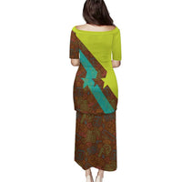 Quality Learning Center Puletasi with School Supply Doodle Pattern
