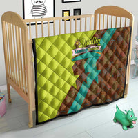 Quality Learning Center Quilt with School Supply Doodle Pattern