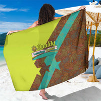 Quality Learning Center Sarong with School Supply Doodle Pattern