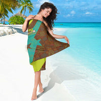 Quality Learning Center Sarong with School Supply Doodle Pattern
