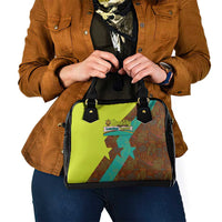 Quality Learning Center Shoulder Handbag with School Supply Doodle Pattern