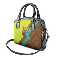 Quality Learning Center Shoulder Handbag with School Supply Doodle Pattern