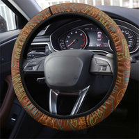 Quality Learning Center Steering Wheel Cover with School Supply Doodle Pattern