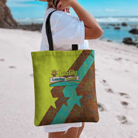 Quality Learning Center Tote Bag with School Supply Doodle Pattern