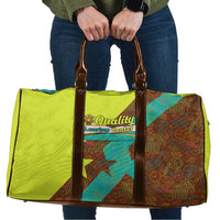 Quality Learning Center Travel Bag with School Supply Doodle Pattern