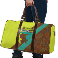 Quality Learning Center Travel Bag with School Supply Doodle Pattern
